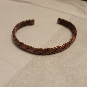 Vintage Handmade unisex Copper cuff bracelet
